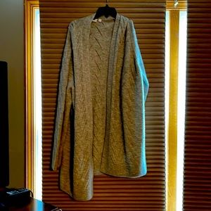 Grey Gap long sweater